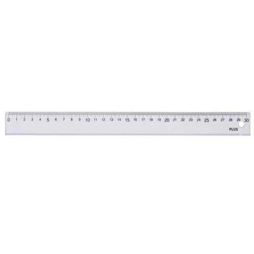 再生ＰＥＴ直定規　３０ｃｍ　ＵＤタイプ