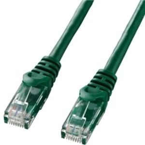 カテゴリ６　ＵＴＰ　ＬＡＮケーブル（バルク品・５ｍ・グリーン）　ＬＡ－Ｙ６－０５Ｇ　■お取り寄せ品