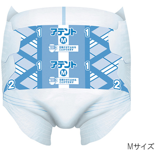 アテント　Ｒケアスーパーフィットテープ　Ｍ　２２枚　業務用　７７３００９