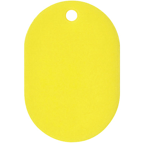 番号札　大（４１&times;６０ｍｍ）　番号無し　イエロー　　ＮＯ，１６Ｃ－Ｙ