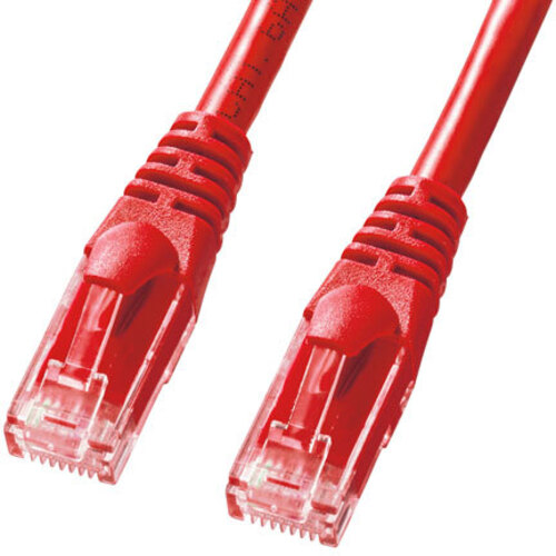 カテゴリ６Ａより線ＬＡＮケーブル（レッド・１０ｍ）　ＫＢ－Ｔ６ＡＹ－１０Ｒ　■お取り寄せ品