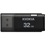 ＵＳＢキャップ式ブラック３２ＧＢ