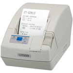 コンパクトラインサーマルプリンター（オートカッター付、ＵＳＢ、シリアルＩ／Ｆ、ホワイト）　■お取り寄せ品