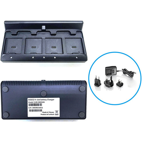 ＭＳ６５２用４スロットバッテリ充電器、ＡＣアダプタ付属　５１００－９０００１８Ｇ　■お取り寄せ品