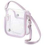 チェキアクセサリ／カメラケース／ｍｉｎｉ１２用／カラフル／ストラップ付属／ピンク　■お取り寄せ品