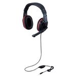 ゲーム向けヘッドセット／４極／両耳オーバーヘッド／ブラック　ＨＳ－ＧＭ０４ＭＳＴＢＫ　■お取り寄せ品