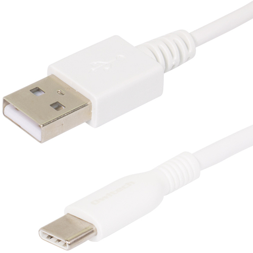 ＵＳＢケーブル／ＵＳＢ２．０／Ａ－Ｃ／５０ｃｍ／ホワイト　ＯＷＬ－ＣＢＫＣＡＳＲ５－ＷＨ　■お取り寄せ品