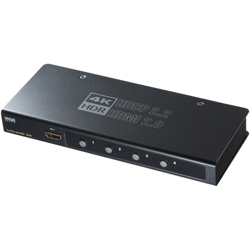 ４Ｋ・ＨＤＲ・ＨＤＣＰ２．２対応ＨＤＭＩ切替器（４入力・１出力）　ＳＷ－ＨＤＲ４１Ｈ　■お取り寄せ品