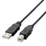 ＵＳＢケーブル　ＡＢタイプ／０．５ｍ　ＵＳＢ２－ＥＣＯ０５　■お取り寄せ品