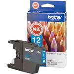 純正インクカートリッジ　ＬＣ１２Ｃ　シアン&times;２個