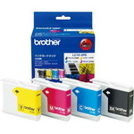 純正インク　ＬＣ１０－４ＰＫ　４色パック&times;２