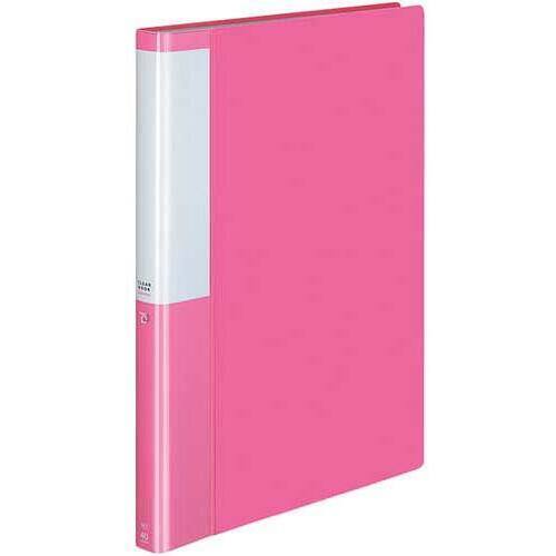 クリヤーブックポジティ　Ａ４縦　桃　４０Ｐ　２０冊