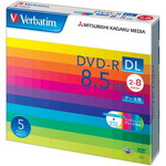 ＤＶＤ－Ｒデータ用（２層）８倍速　ＩＪ対応　５枚Ｐ