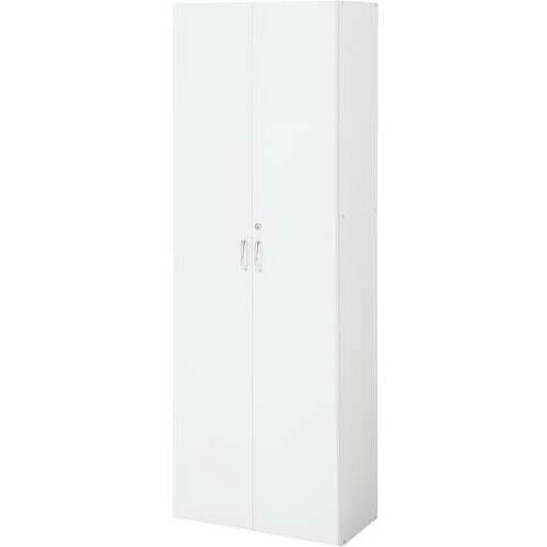 ◇シンプル木製収納Ｄ３５０　５段両開き　ＷＨ　【組立サービス付】