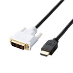 ＨＤＭＩ－ＤＶＩ変換ケーブル／２ｍ／ブラック　■２営業日内届