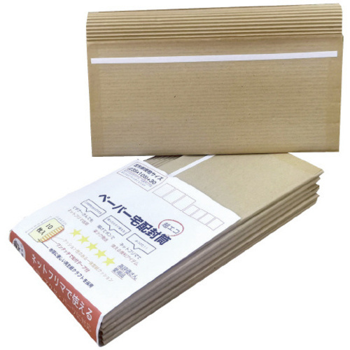 ペーパー宅配封筒定形郵便２３５&times;１０５ｍｍ１０枚