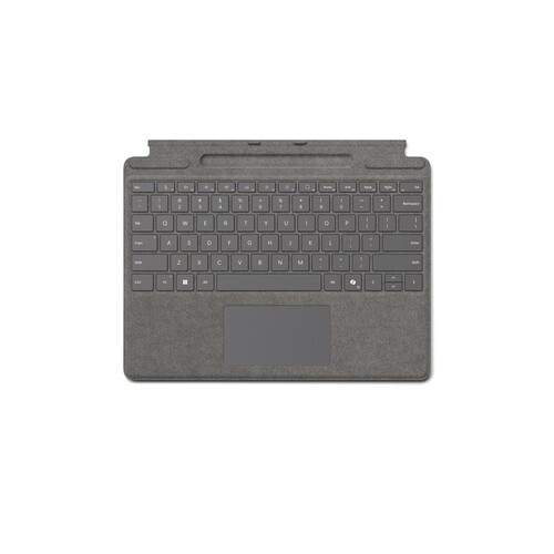 【２０２４年３月発売】Ｓｕｒｆａｃｅ　Ｐｒｏ　キーボード（ペン収納トレイ付き）　（プラチナ）　■お取り寄せ品