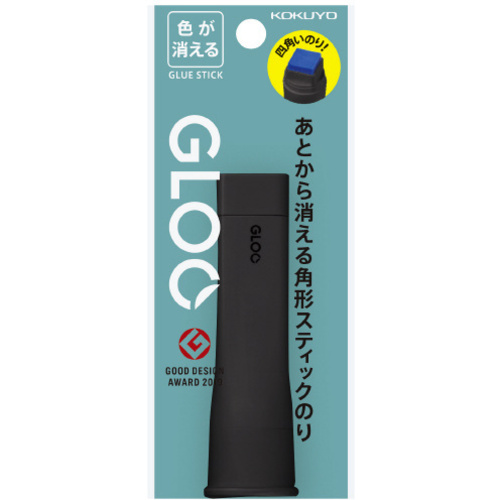 グルー　スティックのり黒（色が消える）（吊り下げパ