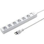 シャッタータップ（３Ｐ・６個口・５ｍ）　ＴＡＰ－ＳＨ３６５０ＭＧ３Ｐ　■お取り寄せ品