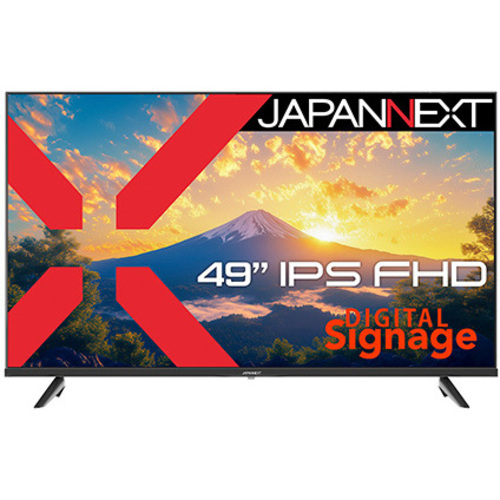 液晶ディスプレイ　４９型／１９２０×１０８０／ＨＤＭＩ×３、ＶＧＡ／ブラック／スピーカー有／２年保証　■２営業日内届