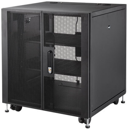 小型１９インチマウントボックス（１２Ｕ　Ｄ６００）　ＣＰ－ＳＶＣＢＯＸ６ＢＫ　■お取り寄せ品