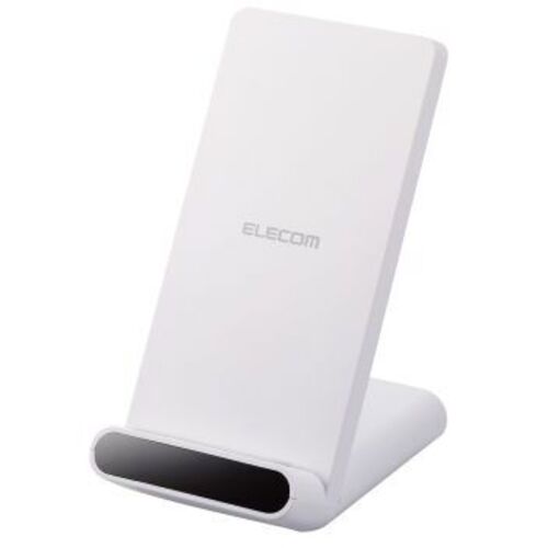 Ｑｉ規格対応ワイヤレス充電器／５Ｗ／スタンドタイプ／２枚コイル／ホワイト　Ｗ－ＱＳ０９ＷＨ　■お取り寄せ品