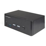 ２ポートＨＤＭＩモニター２台対応ＫＶＭスイッチ　ＳＶ２３１ＤＨＵ３４Ｋ６　■お取り寄せ品