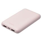 モバイルバッテリー／薄型／１００００ｍＡｈ／ピンク　ＤＥ－Ｃ４４－１００００ＰＮ　■お取り寄せ品