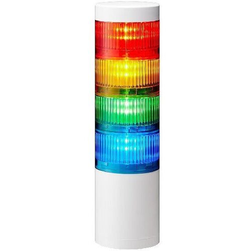ＬＲ７シグナル・タワー積層信号灯Φ７０　ＬＲ７－４０２ＷＪＮＷ－ＲＹＧＢ　■お取り寄せ品