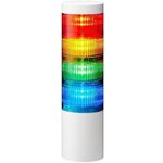 ＬＲ７シグナル・タワー積層信号灯Φ７０　ＬＲ７－４０２ＷＪＮＷ－ＲＹＧＢ　■お取り寄せ品