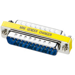 ジェンダーチェンジャー（Ｄ－ｓｕｂ２５ｐｉｎオスオス）　ＡＤ２５Ｓ－ＭＭＫ　■お取り寄せ品