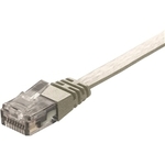 カテゴリー６対応　スーパーフラットＬＡＮケーブル　アイボリー　１ｍ　ＧＨ－ＣＢＥＳＦ６－１Ｍ　■お取り寄せ品