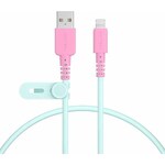 ＭＯＴＴＥＲＵ　Ａ　ｔｏ　Ｌバイカラーケーブル　１ｍ　ミントフラミンゴ　ＭＯＴ－ＢＣＥＣＡＬ１００－ＭＦ　■お取り寄せ品