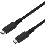 ＵＳＢケーブル／Ｃ－Ｃ／ＰＤ６０Ｗ／やわらか／２ｍ／ブラック　ＯＷＬ－ＣＢＮＧ２ＣＣ２０－ＢＫ　■お取り寄せ品