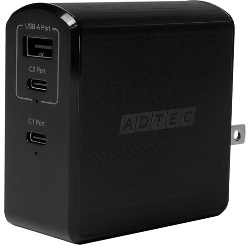 ＰＤ対応　ＧａＮ　ＡＣ充電器／ＢＫ＆Ｐａｎａケーブルセット　ＡＰＤ－Ａ１０５ＡＣ２－ｗＰ３－ＢＫ　■お取り寄せ品