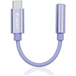 変換ケーブル　ＵＳＢ　Ｔｙｐｅ－Ｃ　３．５ｍｍ　オーディオ変換アダプター　ウルトラマリン　■お取り寄せ品