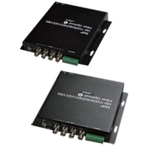 ＡＨＤ／ＨＤ－ＴＶＩ／ＨＤＣＶＩ／コンポジット　４映像・ＲＳ４８５光ファイバー長距離伝送装置　■お取り寄せ品