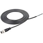 防水インダストリアルケーブル／Ｍ１２／４ピン（オス）　ＰＺＢＡＣＰ０３０－０００１　■お取り寄せ品