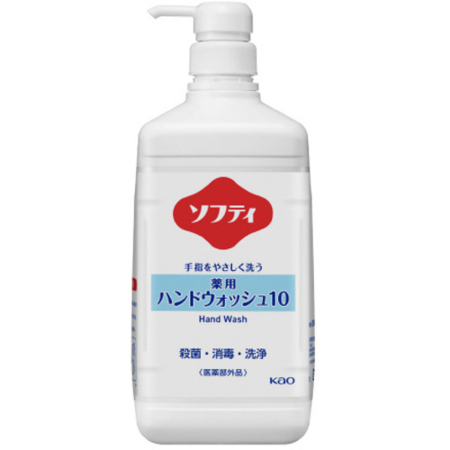 ソフティ　薬用ハンドウォッシュ１０　１Ｌ&times;６　【お取り寄せ品】５営業日以内届