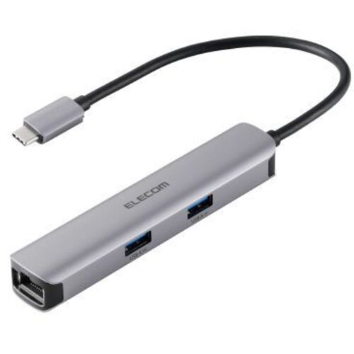 Ｔｙｐｅ－Ｃドッキングステーション／ＵＳＢ　ＰＤ対応／シルバー　ＤＳＴ－０５２ＢＰＳＶ　■お取り寄せ品