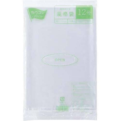 【超ＳＡＬＥ対象品】規格袋１２号　厚み０．０２ｍｍ　１００枚&times;１５