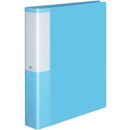 クリヤーＢポジティ替紙式薄青Ａ４縦背幅５３ｍｍ４冊