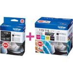 純正インク　ＬＣ１１９ＢＫ＋１１９／１１５－４ＰＫ