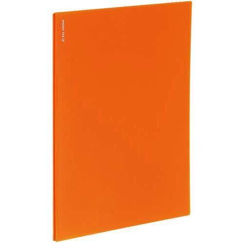 ポケットファイル&alpha;＜ノビータ&alpha;＞２４Ｐ橙　１０冊