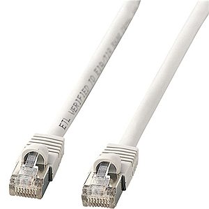 ＳＴＰエンハンスドカテゴリ５単線ケーブル（２０ｍ・ライトグレー）　ＫＢ－ＳＴＰ－２０ＬＮ　■お取り寄せ品