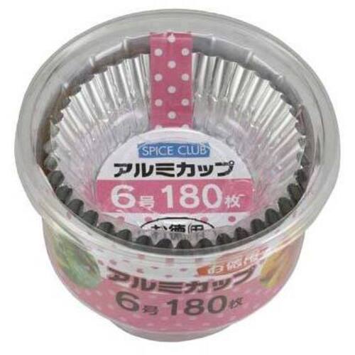 ＳＣアルミカップ６号　１８０枚