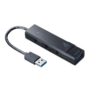 ＵＳＢ３．１　Ｇｅｎ１＋ＵＳＢ２．０コンボハブ（ブラック）　ＵＳＢ－３Ｈ４２１ＢＫ　■お取り寄せ品