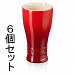 タンブラー　２５０ｍｌ　チェリーレッド×６