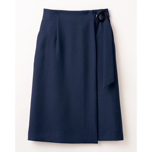 ラップスカート　紺　Ｍ３３１２１　　１３号