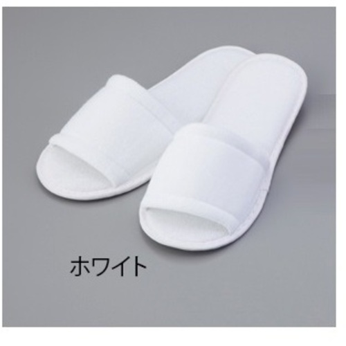 使い捨てスリッパ（ホワイト／１足入）　ＭＴ－２５０　８－１３４５－０１　●ご注文は２９個から
